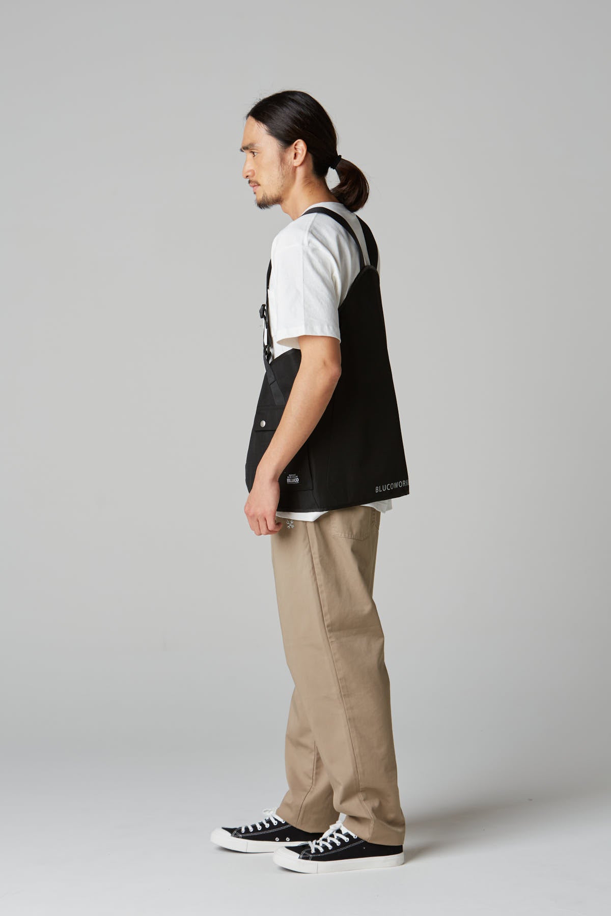 工場直売 BLUCO/ブルコ UTILITY VEST Solid ブラック | www