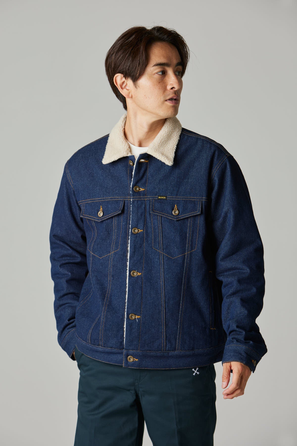 DENIM BOA RIDERS JACKET