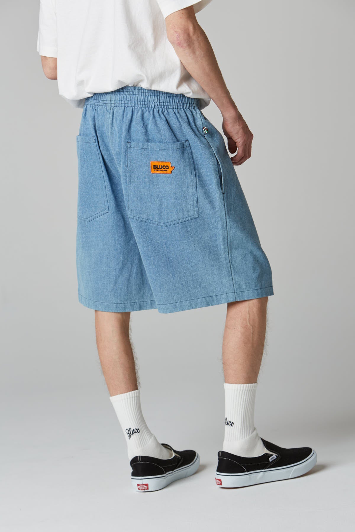 Std. CHEF SHORTS -Denim- – BLUCO. INC